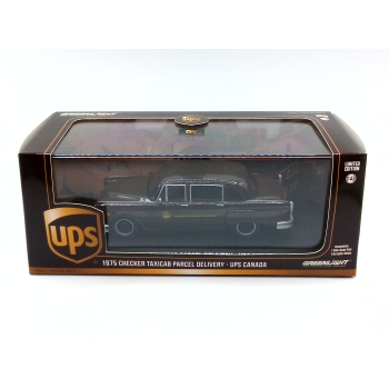 Checker Taxicab parcel delivery UPS Canada 1975 - skala 1:43 - GreenLight